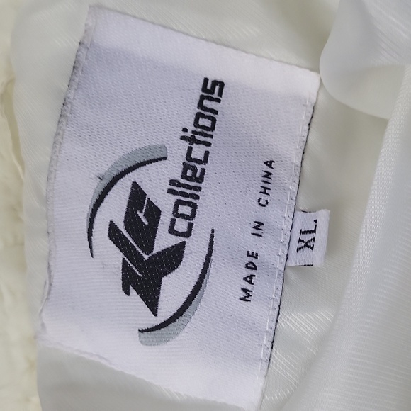 ZLC Collections Faux Fur White Jacket - Picture 4 of 5